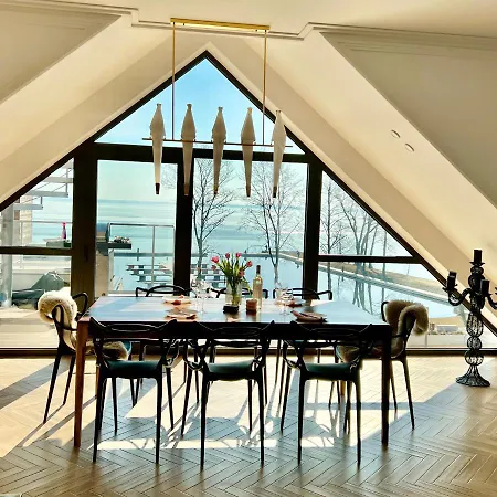 Apartament Masuria Sky W Nautica Resort Z Widokiem Na Jezioro Niegocin Lötzen Exterior foto
