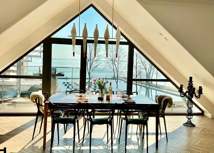 Apartament Masuria Sky W Nautica Resort Z Widokiem Na Jezioro Niegocin